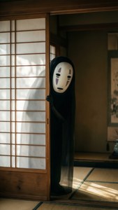 Behind the Shoji