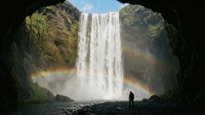 Behind Triptank Waterfall