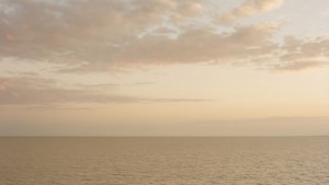 Beige Twilight Seascape