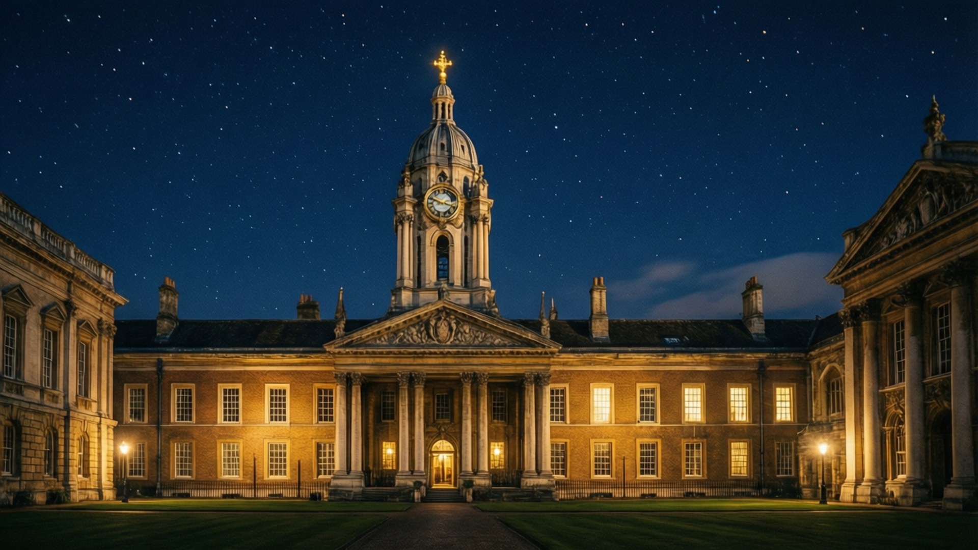 Beit Hall Night Glow by Wallpapers.art Studio