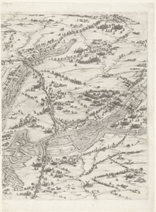 Beleg van La Rochelle, september 1627-oktober 1628 (centrale kaart, deel rechtsboven)