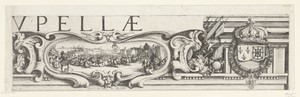 Beleg van La Rochelle, september 1627-oktober 1628 (randwerk, deel rechtsboven)