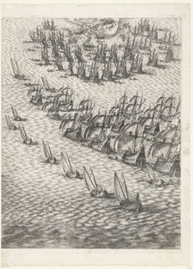 Beleg van Saint Martin op het Île de Ré, juli-november 1627 (centrale kaart, deel rechtsonder)