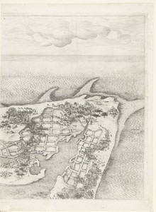 Beleg van Saint Martin op het Île de Ré, juli-november 1627 (centrale kaart, deel rechtsboven)
