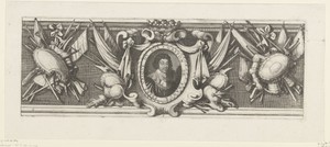 Beleg van Saint Martin op het Île de Ré, juli-november 1627 (randwerk, deel middenonder)