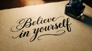 Believe Calligraphy