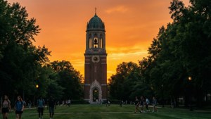 Bell Tower Sunset