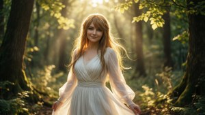 Belldandy in Forest Glade