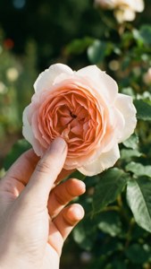 Belle's Hand with Rose