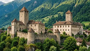 Bellinzona Castles Panorama