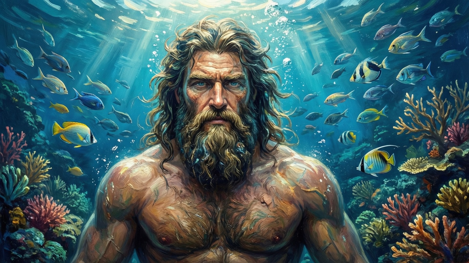 Beneath the Waves by Wallpapers.art Studio