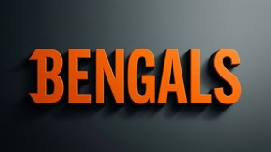 Bengals Wordmark Bold