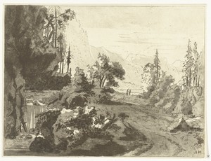 Bergachtig landschap