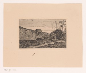 Bergachtig landschap