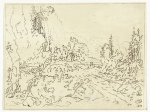 Bergachtig landschap