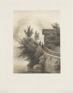Berglandschap met kapel
