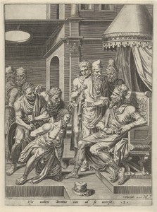 Berisping en veroordeling van de ondankbare knecht