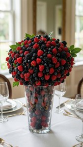 Berry Centerpiece Elegance