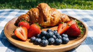 Berry Croissant Picnic