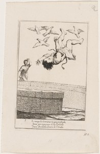 Bertoldino Falling into a Fish Pond