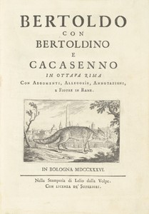Bertoldo con Bertoldino e Cacasenno