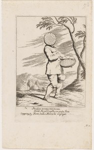 Bertoldo with a Sieve on His Head