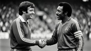 Best And Pele Handshake