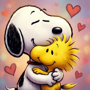 Best Friends Hug