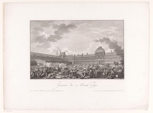 Bestorming van de Tuilerieën