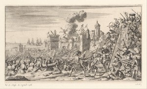 Bestorming van de vesting Galata