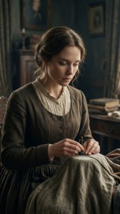 Beth March Sewing