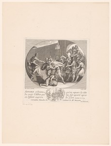 Bevel tot onthoofding van Clodius Albinus door Septimus Severus