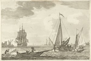 Bevoorrading van een schip