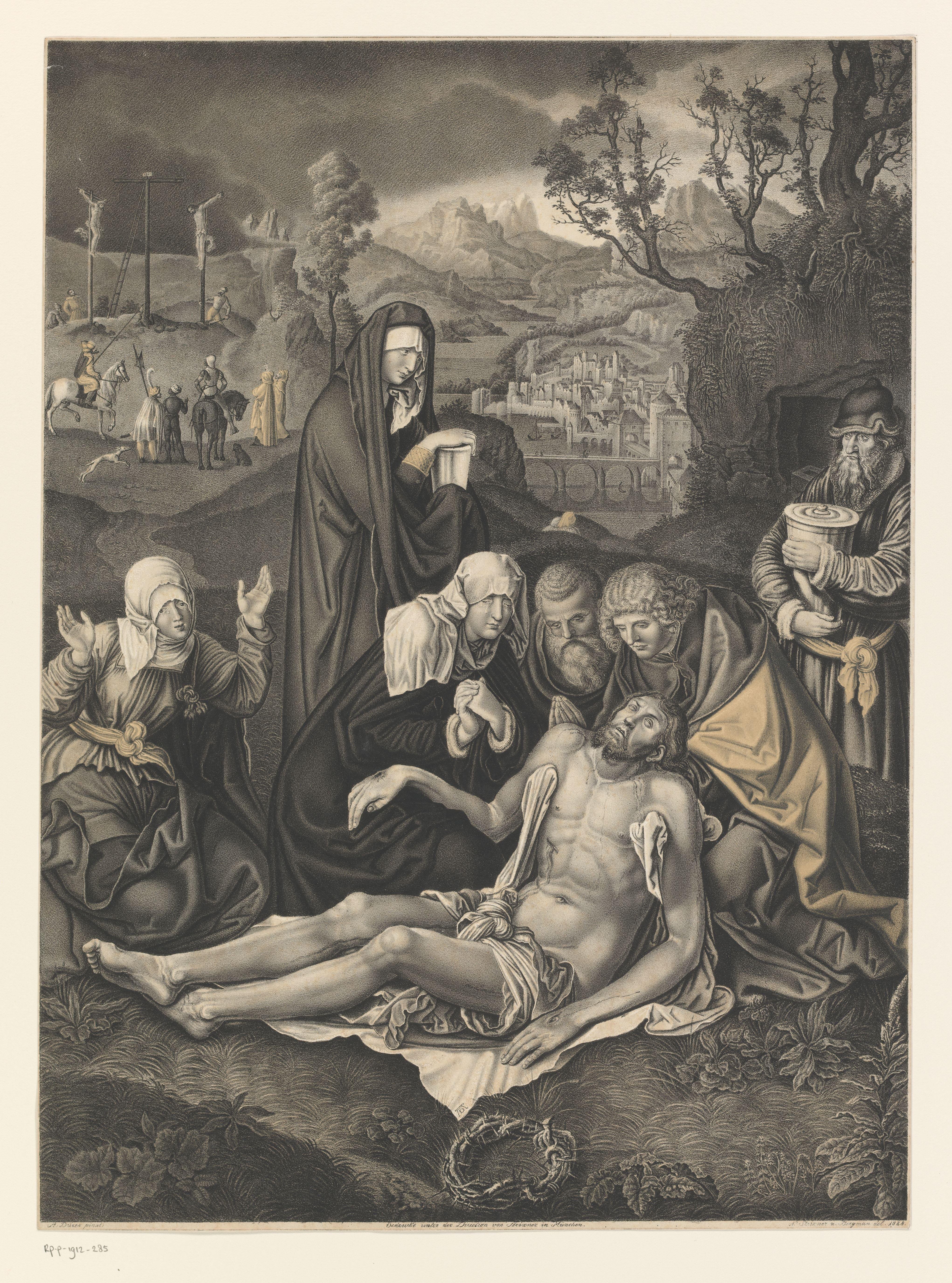 Bewening van Christus by Johann Nepomuk Strixner