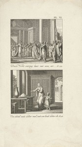 Bezoek van de koningin van Seba / Weduwe van Sarefat