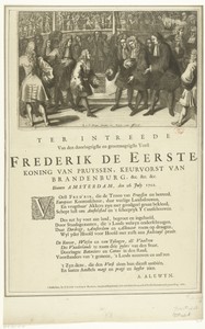 Bezoek van Frederik I, koning van Pruisen aan Amsterdam