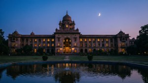 BHU Twilight Reflection