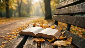 Bible on Park Bench
