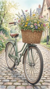 Bicycle and Blooms