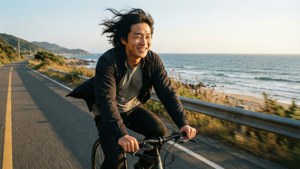 Bicycle Ride by the Coast