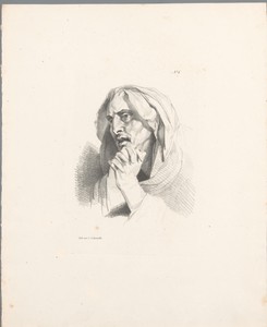 Biddende man