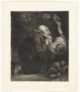 Biddende monnik, mogelijk de H. Hiëronymus