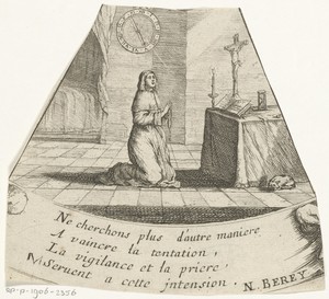 Biddende vrouw