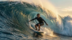 Big Wave Surfer