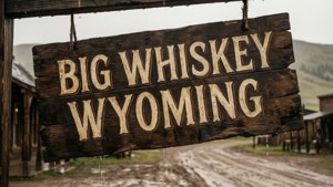 Big Whiskey Sign