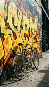 Bike Against Mural
