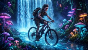 Bike Ride in Waterfall