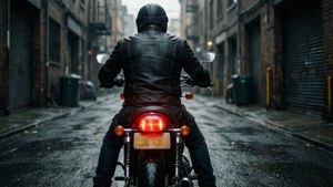Biker Alley Attitude