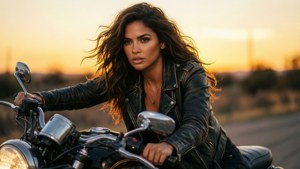 Biker Sunset