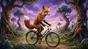 Biking Fox